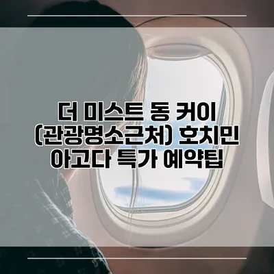 더 미스트 동 커이 (관광명소근처) 호치민 아고다 특가 예약팁