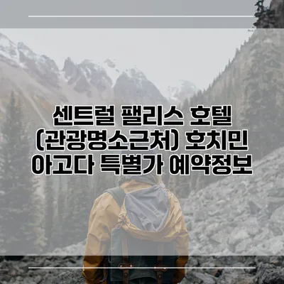 센트럴 팰리스 호텔 (관광명소근처) 호치민 아고다 특별가 예약정보
